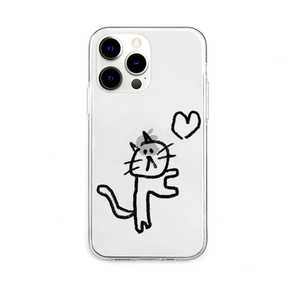 ROA iPhone 13 Pro 対応 6.1inch ソフトクリアケース ネコハート AK21015I13P ROA iPhone 13 Pro 対応 6.1inch ソフトクリアケース ネコハート AK21015I13P