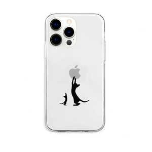 ROA iPhone 13 Pro 対応 6.1inch ソフトクリアケース 親子キャット AK21017I13P ROA iPhone 13 Pro 対応 6.1inch ソフトクリアケース 親子キャット AK21017I13P