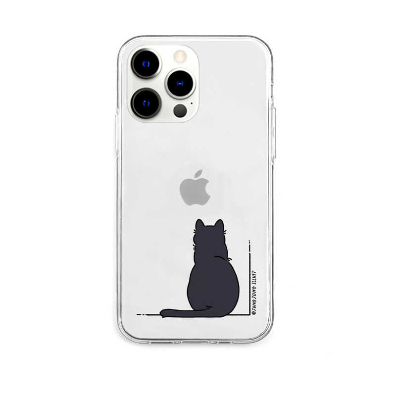 ROA ROA iPhone 13 Pro 対応 6.1inch 3眼 ソフトクリアケース　KURONEKO AK21019I13P AK21019I13P