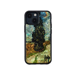 ROA iPhone 13 mini 天然貝ケース 夜のプロヴァンスの田舎道 ikins I21031I13MN ROA iPhone 13 mini 天然貝ケース 夜のプロヴァンスの田舎道 ikins I21031I13MN