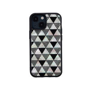 ROA iPhone 13 mini 天然貝ケース Pyramid ikins I21042I13MN ROA iPhone 13 mini 天然貝ケース Pyramid ikins I21042I13MN