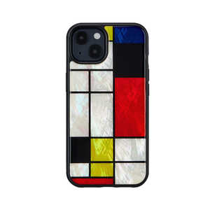 ROA iPhone 13 天然貝ケース Mondrian ikins I21056I13 ROA iPhone 13 天然貝ケース Mondrian ikins I21056I13