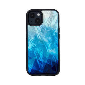 ROA iPhone 13 2眼 天然貝ケース Blue Lake ikins I21057I13