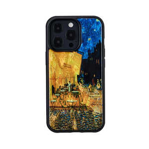 ROA iPhone 13 Pro 天然貝ケース 夜のカフェテラス ikins I21070I13P ROA iPhone 13 Pro 天然貝ケース 夜のカフェテラス ikins I21070I13P