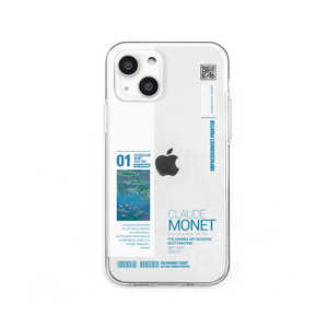 ROA iPhone 13 mini ソフトクリアケース モネ Dparks DS21123I13MN ROA iPhone 13 mini ソフトクリアケース モネ Dparks DS21123I13MN