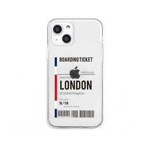 ROA iPhone 13 mini ソフトクリアケース london Dparks DS21131I13MN ROA iPhone 13 mini ソフトクリアケース london Dparks DS21131I13MN
