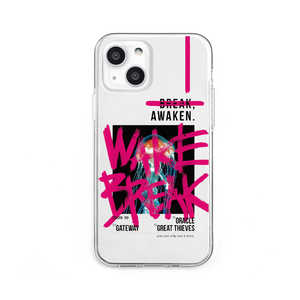 ROA iPhone 13 2眼 ソフトクリアケース AWAKEN PINK Dparks DS21142I13