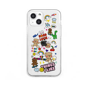 ROA iPhone 13 ソフトクリアケース THINGS I LIKE Dparks DS21145I13 ROA iPhone 13 ソフトクリアケース THINGS I LIKE Dparks DS21145I13