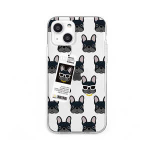 ROA iPhone2021 6.1inch ソフトクリアケース bulldog Dparks DS21146I13 ROA iPhone2021 6.1inch ソフトクリアケース bulldog Dparks DS21146I13