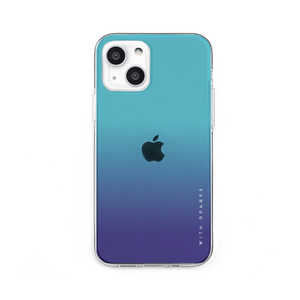 ROA iPhone 13 ソフトクリアケース グラデーション エメラルドブルー Dparks DS21149I13 ROA iPhone 13 ソフトクリアケース グラデーション エメラルドブルー Dparks DS21149I13