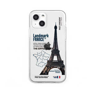 ROA iPhone 13 2眼 ソフトクリアケース　LANDMARK-FRANCE Dparks DS21151I13