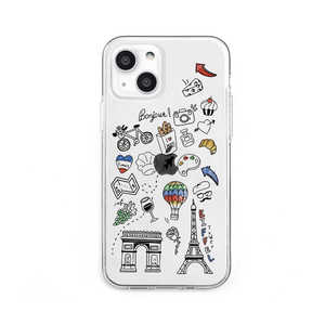 ROA iPhone 13 ソフトクリアケース I LOVE PARIS Dparks DS21153I13 ROA iPhone 13 ソフトクリアケース I LOVE PARIS Dparks DS21153I13