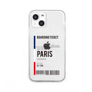 ROA iPhone 13 2眼 ソフトクリアケース　Paris Dparks DS21165I13