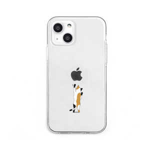 ROA iPhone 13 ソフトクリアケース ネコ Dparks DS21168I13 ROA iPhone 13 ソフトクリアケース ネコ Dparks DS21168I13