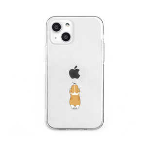 ROA iPhone 13 ソフトクリアケース イヌ Dparks DS21169I13 ROA iPhone 13 ソフトクリアケース イヌ Dparks DS21169I13