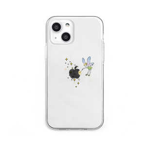 ROA iPhone 13 ソフトクリアケース タイニーフェアリー Dparks DS21172I13 ROA iPhone 13 ソフトクリアケース タイニーフェアリー Dparks DS21172I13