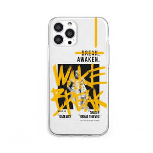 ROA iPhone 13 Pro 3眼 ソフトクリアケース AWAKEN YELLOW Dparks DS21174I13P