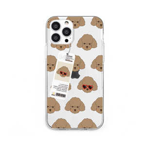 ROA iPhone 13 Pro ソフトクリアケース poodle Dparks DS21180I13P ROA iPhone 13 Pro ソフトクリアケース poodle Dparks DS21180I13P