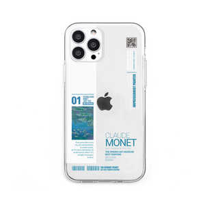 ROA iPhone 13 Pro 3眼 ソフトクリアケース　モネ Dparks DS21189I13P