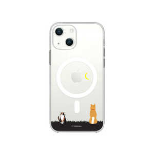 ROA iPhone 13 mini Magsafe対応ケース しばたさん 月見 abbi FRIENDS ABF21693I13MN ROA iPhone 13 mini Magsafe対応ケース しばたさん 月見 abbi FRIENDS ABF21693I13MN