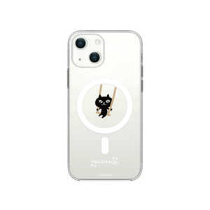 ROA iPhone 13 mini Magsafe対応ケース ネコマンジュウ ブランコ abbi FRIENDS ABF21699I13MN