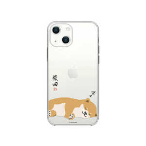 ROA iPhone 13 mini しばたさんクリアケース 昼寝 abbi FRIENDS ABF21704I13MN ROA iPhone 13 mini しばたさんクリアケース 昼寝 abbi FRIENDS ABF21704I13MN