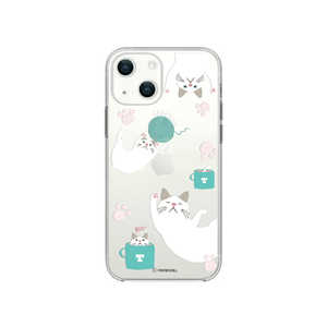 ROA iPhone 13 mini ターちゃんクリアケース 遊び abbi FRIENDS ABF21714I13MN ROA iPhone 13 mini ターちゃんクリアケース 遊び abbi FRIENDS ABF21714I13MN