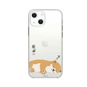 ROA iPhone 13 2眼 しばたさんクリアケース 昼寝 abbi FRIENDS ABF21729I13