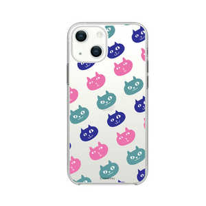 ROA iPhone 13 ネコマンジュウクリアケース ネコマンジュウパターン abbi FRIENDS ABF21737I13 ROA iPhone 13 ネコマンジュウクリアケース ネコマンジュウパターン abbi FRIENDS ABF21737I13