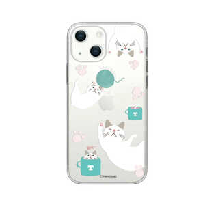 ROA iPhone 13 ターちゃんクリアケース 遊び abbi FRIENDS ABF21739I13 ROA iPhone 13 ターちゃんクリアケース 遊び abbi FRIENDS ABF21739I13