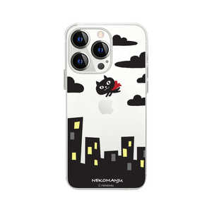 ROA iPhone 13 Pro 3眼 ネコマンジュウクリアケース 赤いマント abbi FRIENDS ABF21761I13P