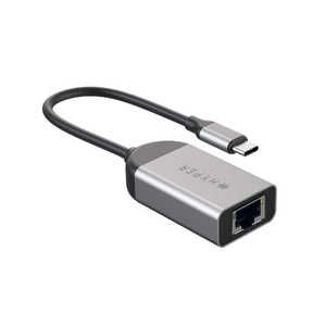ROA HyperDrive USB-C to 2.5Gbps Ethernetアダプタ スペースグレイ HP-HD425B