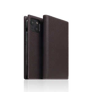 ROA Full Grain Leather Case for iPhone 13 mini ブラウンクリーム SLG Design SD22097I13MNBC