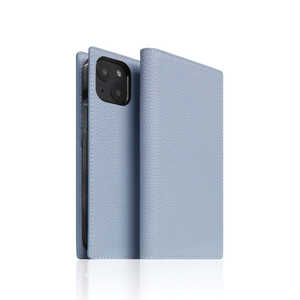 ROA Full Grain Leather Case for iPhone 13 mini パウダーブルー SLG Design SD22098I13MNPB