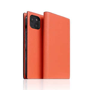 ROA Neon Full Grain Leather Diary Case for iPhone 13  SLG Design SD22104I13CR