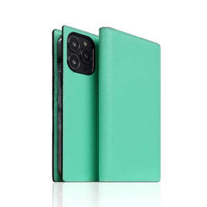 ROA Neon Full Grain Leather Diary Case for iPhone 13 Pro ティール SLG Design SD22123I13PTL ROA Neon Full Grain Leather Diary Case for iPhone 13 Pro ティール SLG Design SD22123I13PTL