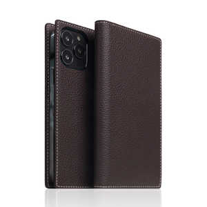 ROA Full Grain Leather Case for iPhone 13 Pro Max ブラウンクリーム SLG Design SD22140I13PMBC