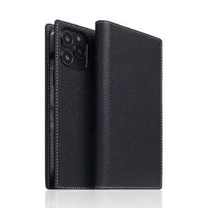ROA Full Grain Leather Case for iPhone 13 Pro Max ブラックブルー SLG Design SD22143I13PMBB