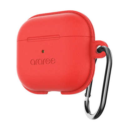 ROA AirPods (第3世代) シリコンケース POPS レッド AR22185AP3RD の