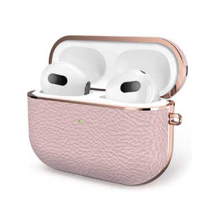 ROA 本革ケースfor AirPods(第3世代) ピンク GZ22194AP3PK