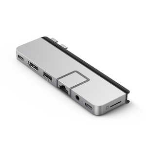 ROA HyperDrive 7 in 2 USB-C Hub for MacBook Pro 2016-2021 シルバー HP-HD575-S