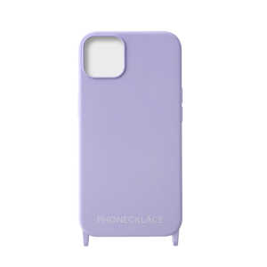 ROA iPhone 13 mini PHONENECKLACE ロープネックストラップ付シリコンケース ラベンダー PN23252I13MLV ROA iPhone 13 mini PHONENECKLACE ロープネックストラップ付シリコンケース ラベンダー PN23252I13MLV