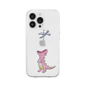 ROA iPhone 14 Pro 6.1インチ ソフトクリアケース はらぺこザウルス ピンク AKAN AK23532I14P ROA iPhone 14 Pro 6.1インチ ソフトクリアケース はらぺこザウルス ピンク AKAN AK23532I14P