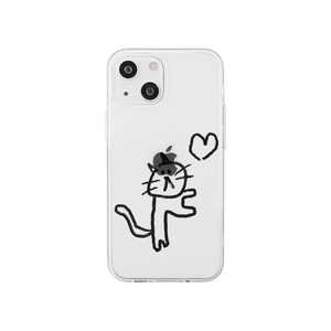 ROA iPhone 14 Plus 6.7インチ ソフトクリアケース ネコハート AKAN AK23557I14M ROA iPhone 14 Plus 6.7インチ ソフトクリアケース ネコハート AKAN AK23557I14M