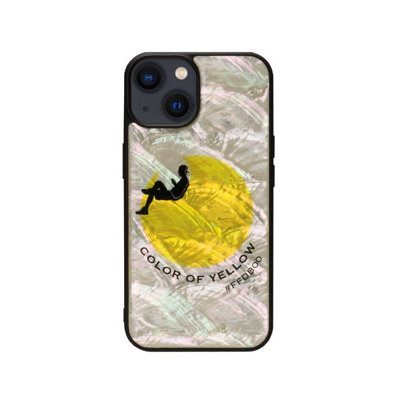 ROA ROA iPhone 14 6.1インチ 天然貝ケース Sunset Yellow ikins I23569I14 I23569I14