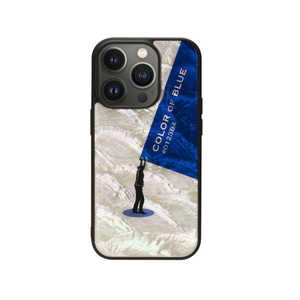 ROA iPhone 14 Pro 6.1インチ 天然貝ケース Royal Blue ikins I23584I14P ROA iPhone 14 Pro 6.1インチ 天然貝ケース Royal Blue ikins I23584I14P