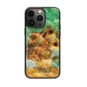 ROA iPhone 14 Pro Max 6.7インチ 天然貝ケース ひまわり ikins I23612I14PM ROA iPhone 14 Pro Max 6.7インチ 天然貝ケース ひまわり ikins I23612I14PM