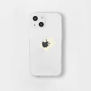 ROA iPhone 14 6.1インチ ソフトクリアケース リンゴとくまちゃん 168cm 16823818I14