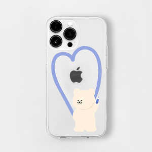 ROA iPhone 14 Pro 6.1インチ ソフトクリアケース くまちゃん ブルーハート 168cm 16823834I14P ROA iPhone 14 Pro 6.1インチ ソフトクリアケース くまちゃん ブルーハート 168cm 16823834I14P