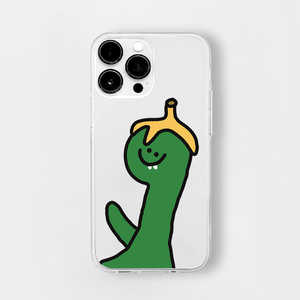 ROA iPhone 14 Pro 6.1インチ ソフトクリアケース Ollyみどり バナナ 168cm 16823842I14P ROA iPhone 14 Pro 6.1インチ ソフトクリアケース Ollyみどり バナナ 168cm 16823842I14P